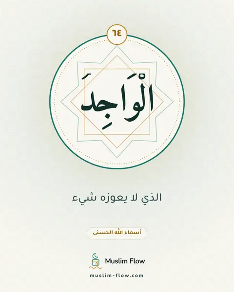 الْوَاجِدُ: الذي لا يعوزه شيء