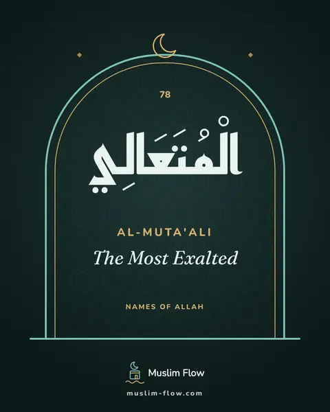 Al-Muta'ali: The Most Exalted