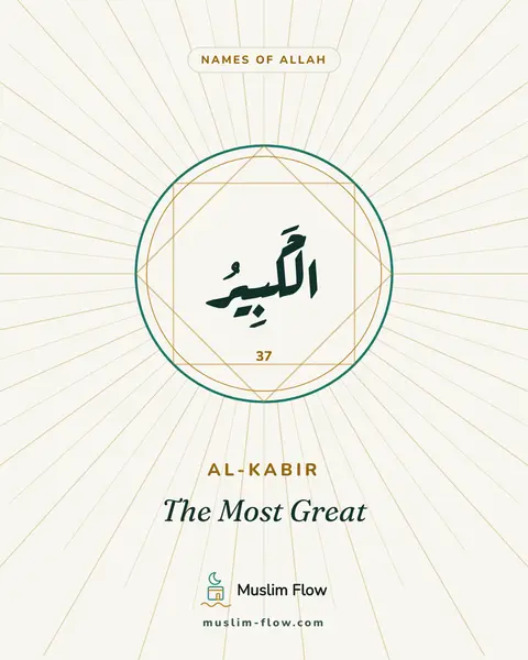 Al-Kabir: The Most Great