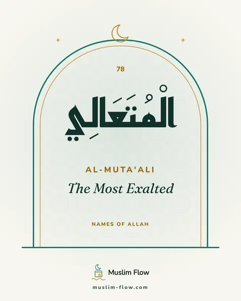 Al-Muta'ali: The Most Exalted
